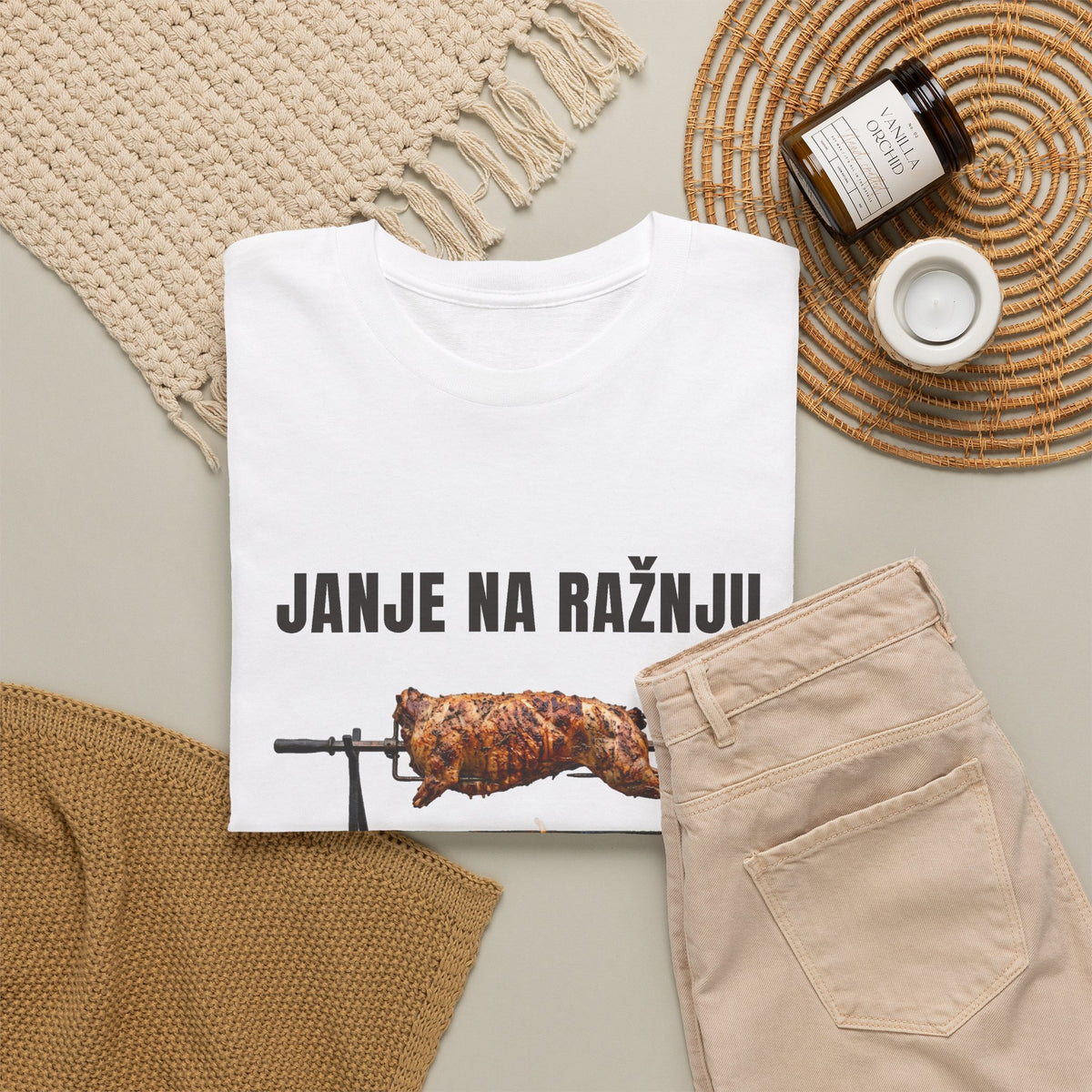 Majica „Janje na ražnju” – foto
