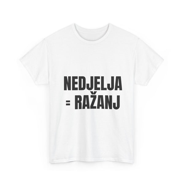 Majica „Nedjelja = ražanj”