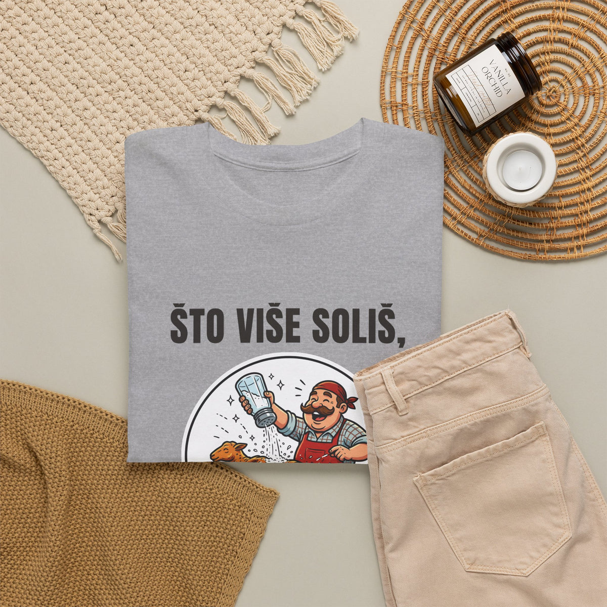 Majica „Što više soliš, slađe je”